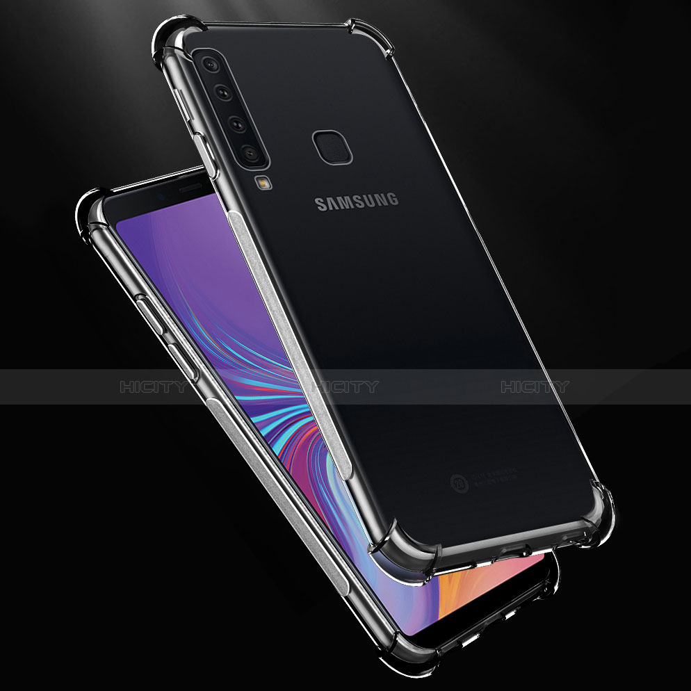 Samsung Galaxy A9s用極薄ソフトケース シリコンケース 耐衝撃 全面保護 クリア透明 T05 サムスン クリア