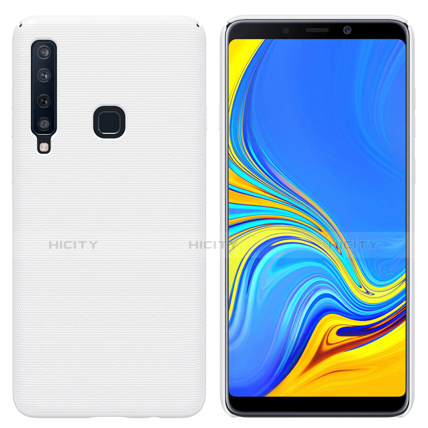 Samsung Galaxy A9s用ハードケース プラスチック 質感もマット M01 サムスン ホワイト