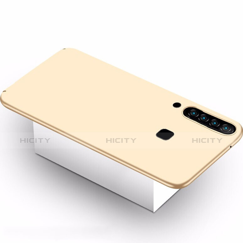 Samsung Galaxy A9s用ハードケース プラスチック 質感もマット M02 サムスン ゴールド