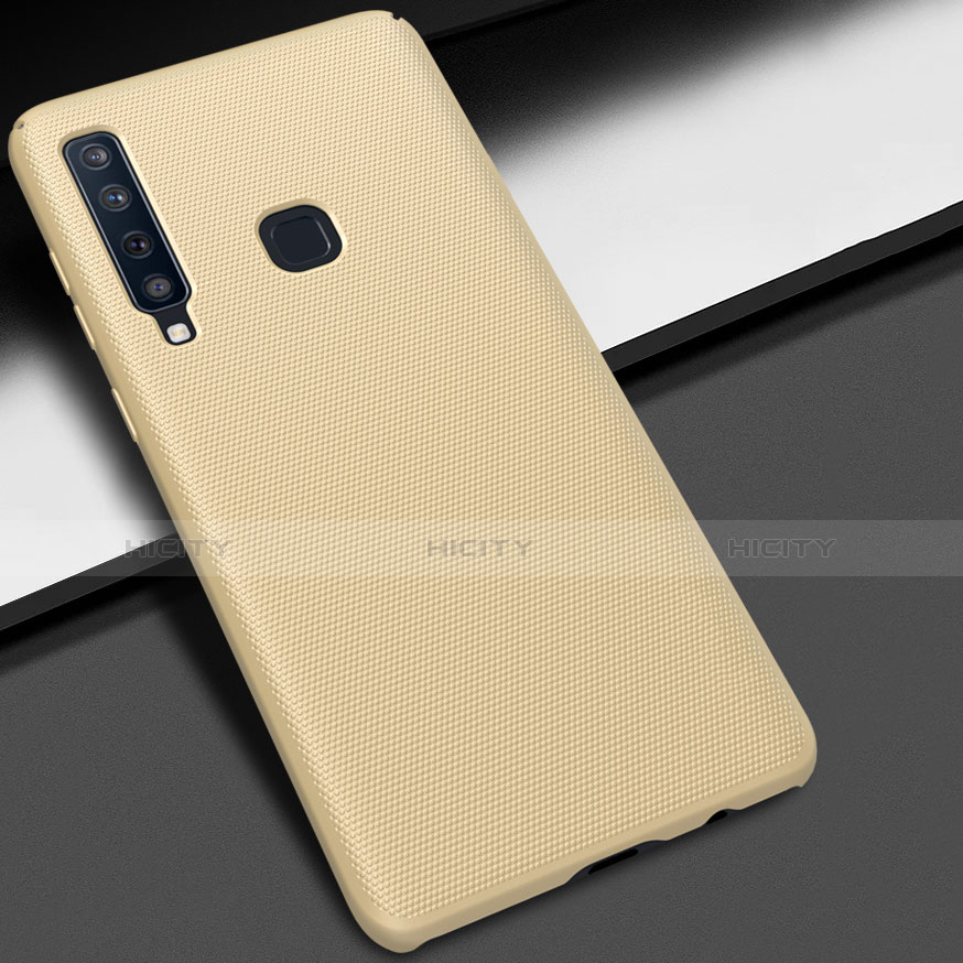 Samsung Galaxy A9s用ハードケース プラスチック 質感もマット M03 サムスン ゴールド