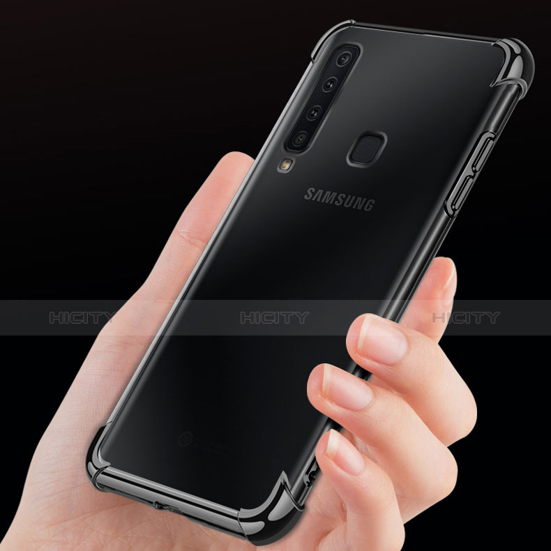 Samsung Galaxy A9s用極薄ソフトケース シリコンケース 耐衝撃 全面保護 クリア透明 H01 サムスン 