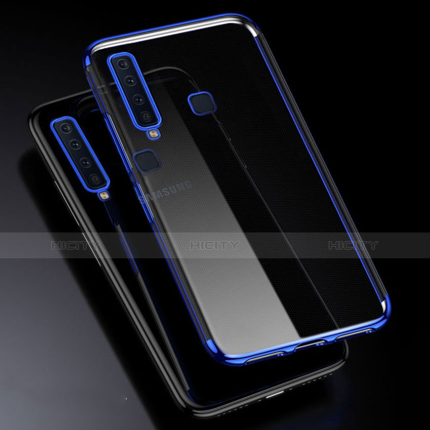 Samsung Galaxy A9s用極薄ソフトケース シリコンケース 耐衝撃 全面保護 クリア透明 H02 サムスン 