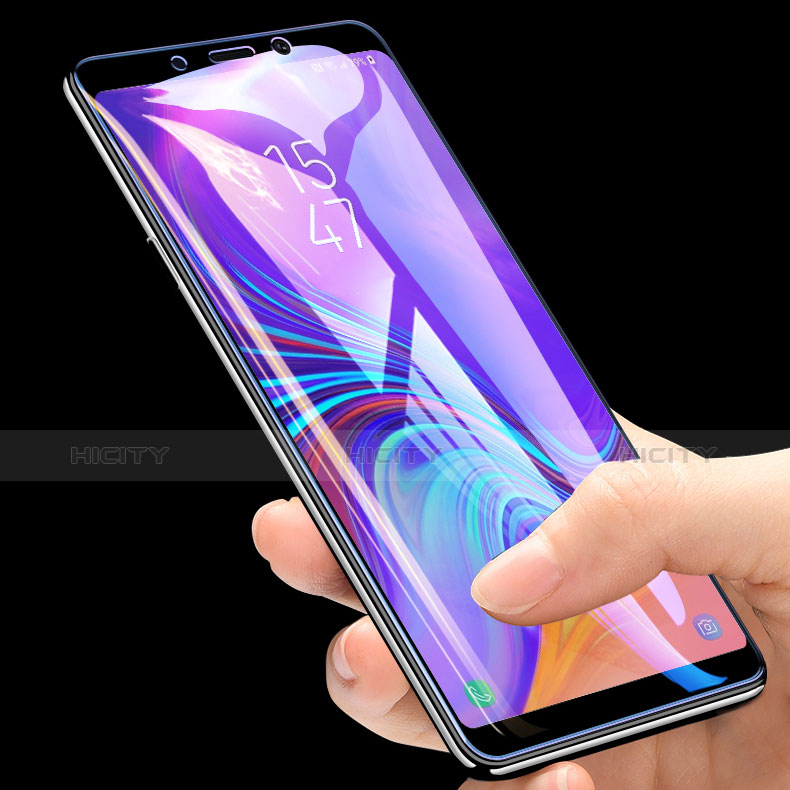Samsung Galaxy A9s用アンチグレア ブルーライト 強化ガラス 液晶保護フィルム B01 サムスン クリア