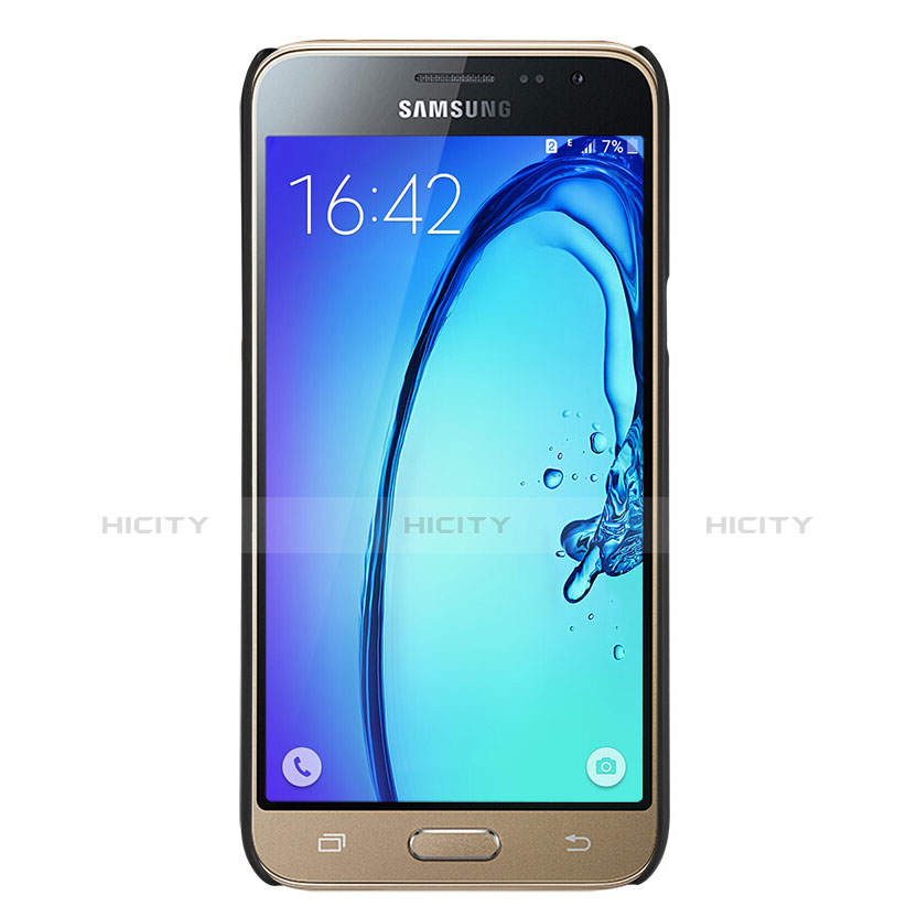 Samsung Galaxy Amp Prime J320P J320M用ハードケース プラスチック 質感もマット M02 サムスン ブラック