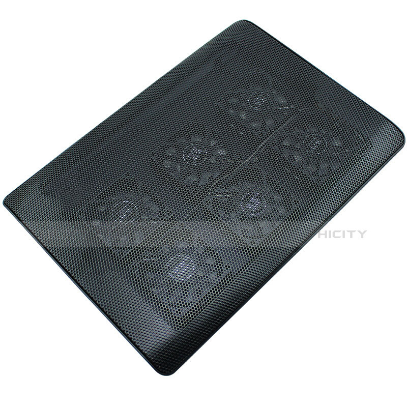 Samsung Galaxy Book Flex 13.3 NP930QCG用ノートブックホルダー クーラー 冷却パッド ファン ラップトップスタンド 9インチ〜16インチ M03 サムスン ブラック