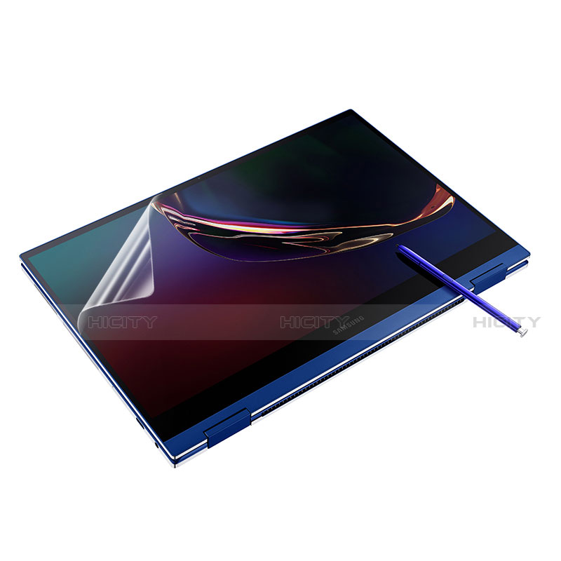 Samsung Galaxy Book Flex 15.6 NP950QCG用高光沢 液晶保護フィルム フルカバレッジ画面 サムスン クリア