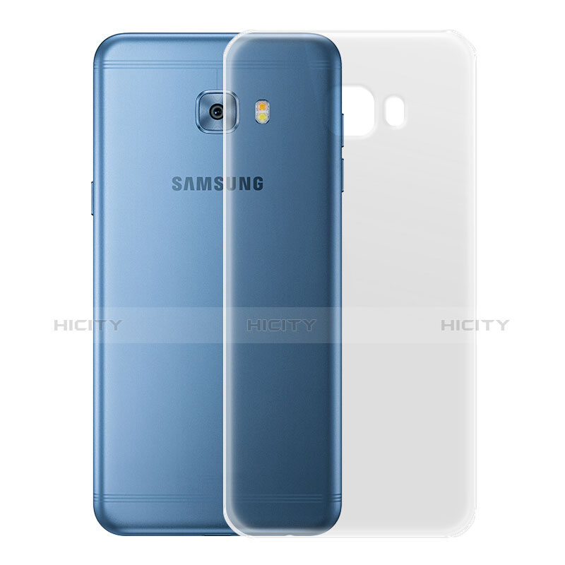 Samsung Galaxy C5 Pro C5010用極薄ソフトケース シリコンケース 耐衝撃 全面保護 クリア透明 カバー サムスン クリア