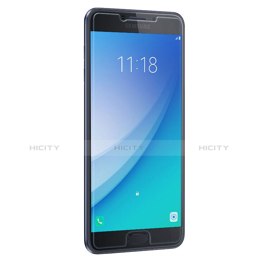 Samsung Galaxy C5 Pro C5010用強化ガラス 液晶保護フィルム サムスン クリア