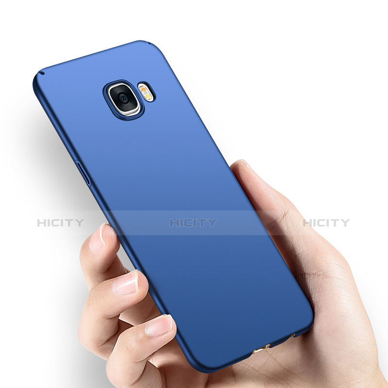 Samsung Galaxy C5 SM-C5000用ハードケース プラスチック 質感もマット M05 サムスン ネイビー
