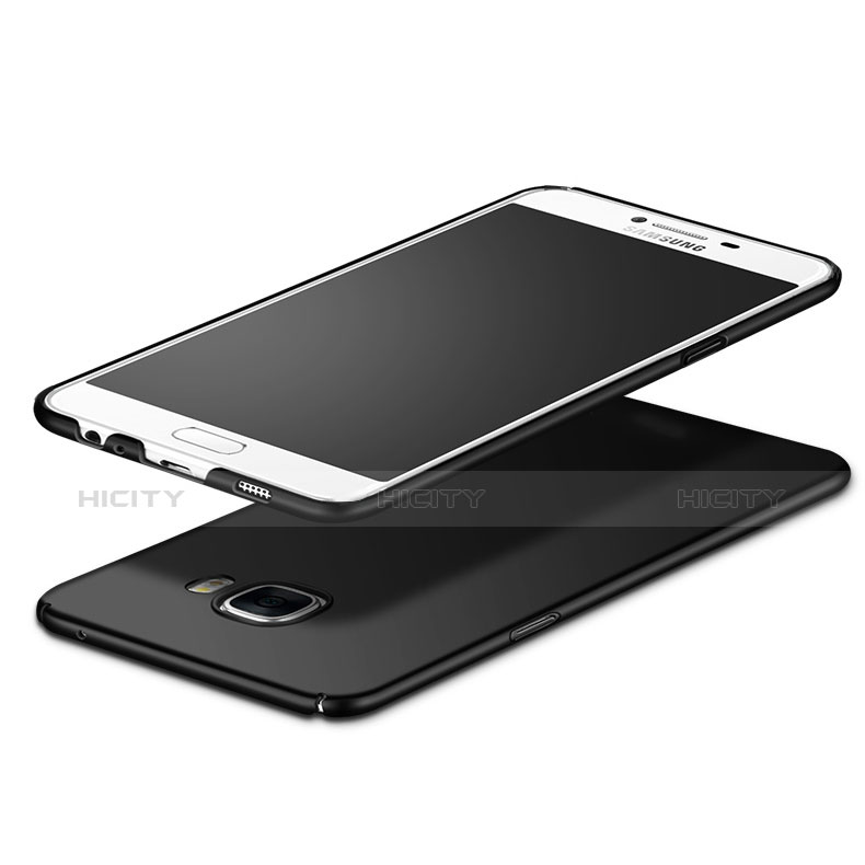 Samsung Galaxy C5 SM-C5000用ハードケース プラスチック 質感もマット M05 サムスン ブラック