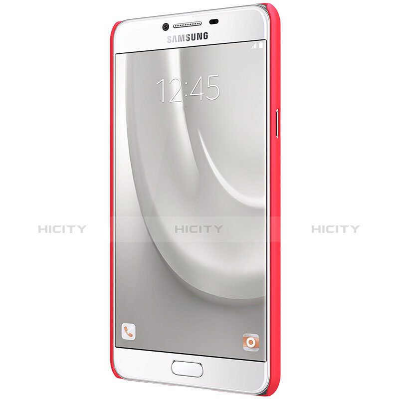 Samsung Galaxy C5 SM-C5000用ハードケース プラスチック 質感もマット M08 サムスン レッド