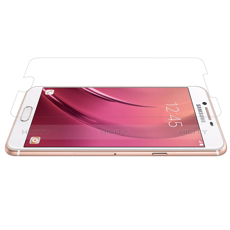 Samsung Galaxy C5 SM-C5000用強化ガラス 液晶保護フィルム T03 サムスン クリア