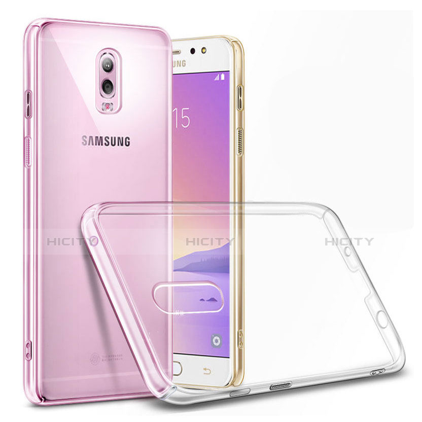 Samsung Galaxy C7 (2017)用ハードケース クリスタル クリア透明 サムスン クリア