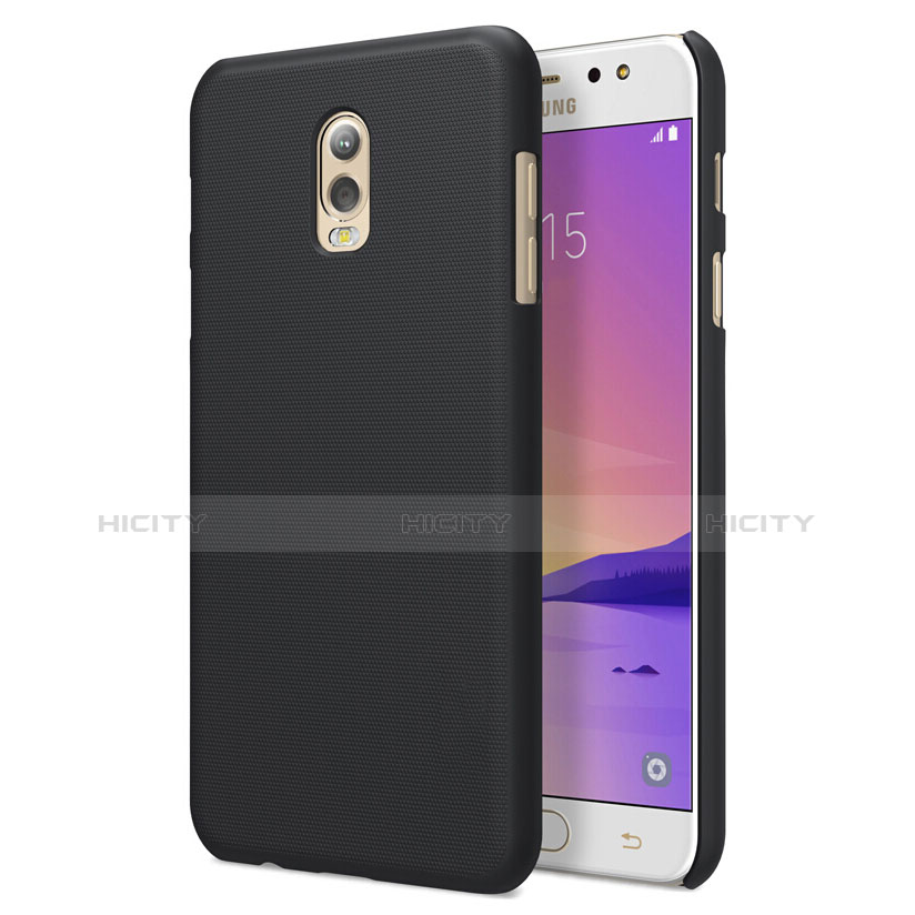 Samsung Galaxy C7 (2017)用ハードケース プラスチック 質感もマット M04 サムスン ブラック