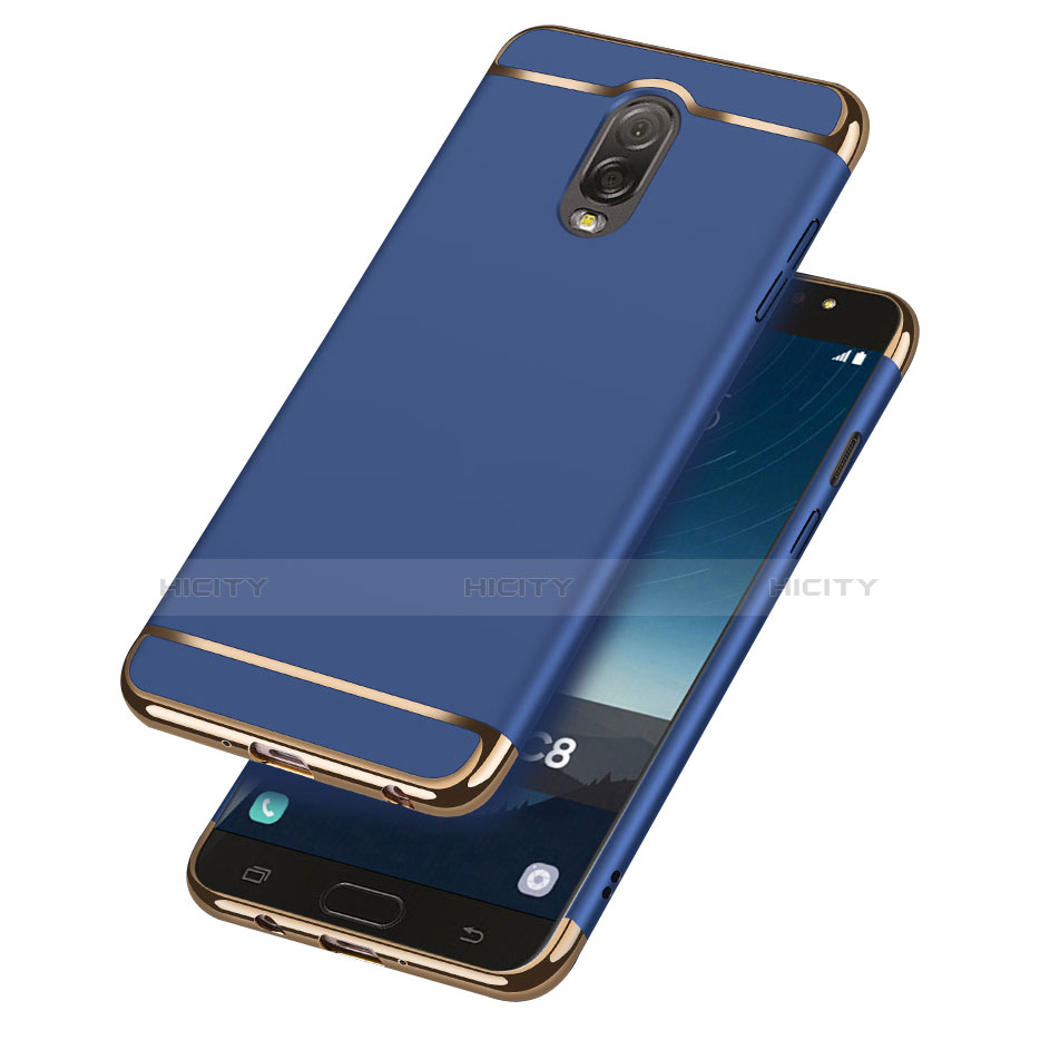Samsung Galaxy C7 (2017)用ケース 高級感 手触り良い メタル兼プラスチック バンパー M01 サムスン 