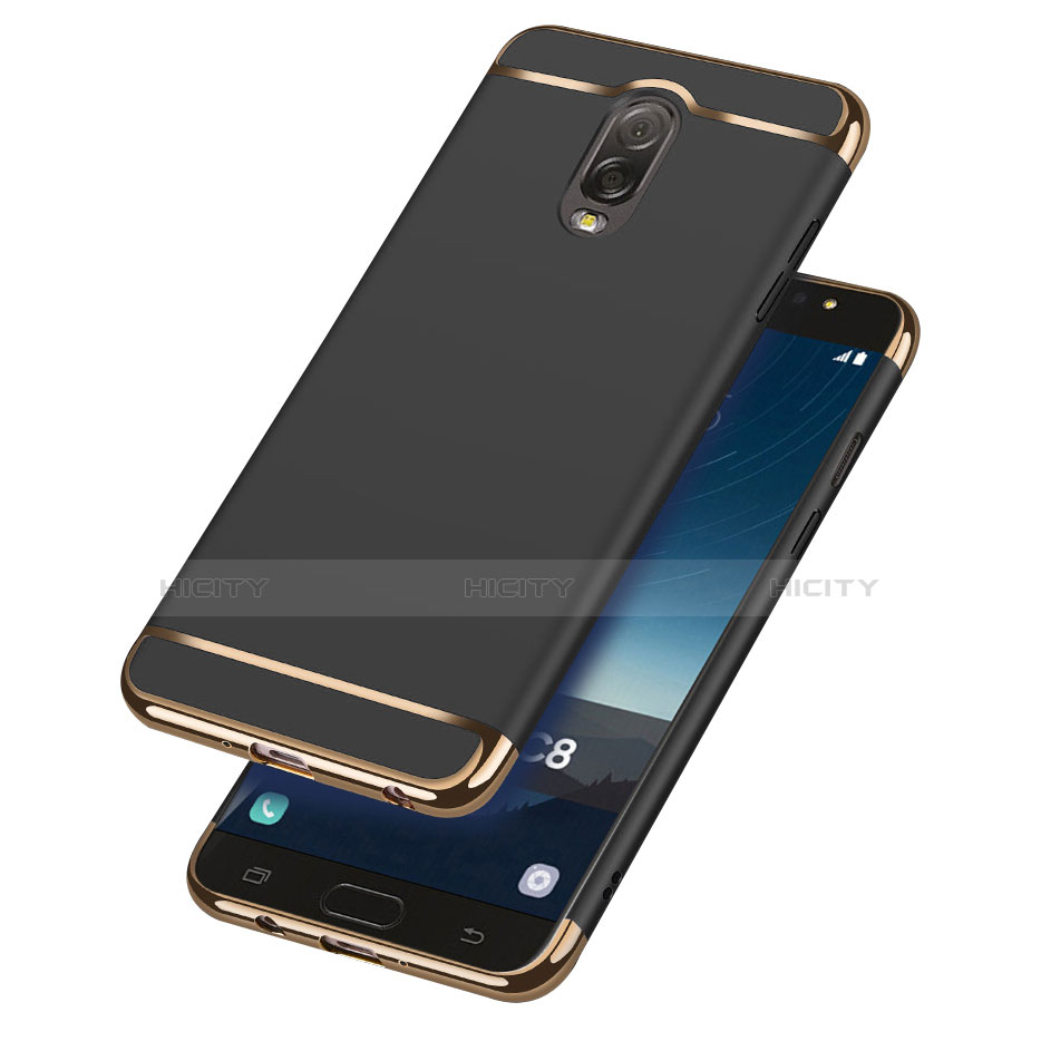 Samsung Galaxy C7 (2017)用ケース 高級感 手触り良い メタル兼プラスチック バンパー M01 サムスン 