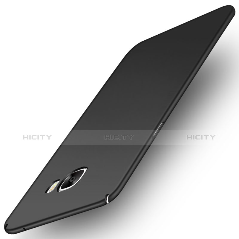Samsung Galaxy C7 Pro C7010用ハードケース プラスチック 質感もマット M01 サムスン ブラック