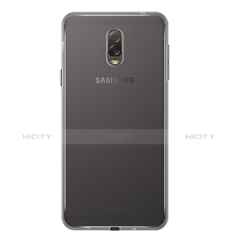 Samsung Galaxy C8 C710F用極薄ソフトケース シリコンケース 耐衝撃 全面保護 クリア透明 カバー サムスン クリア