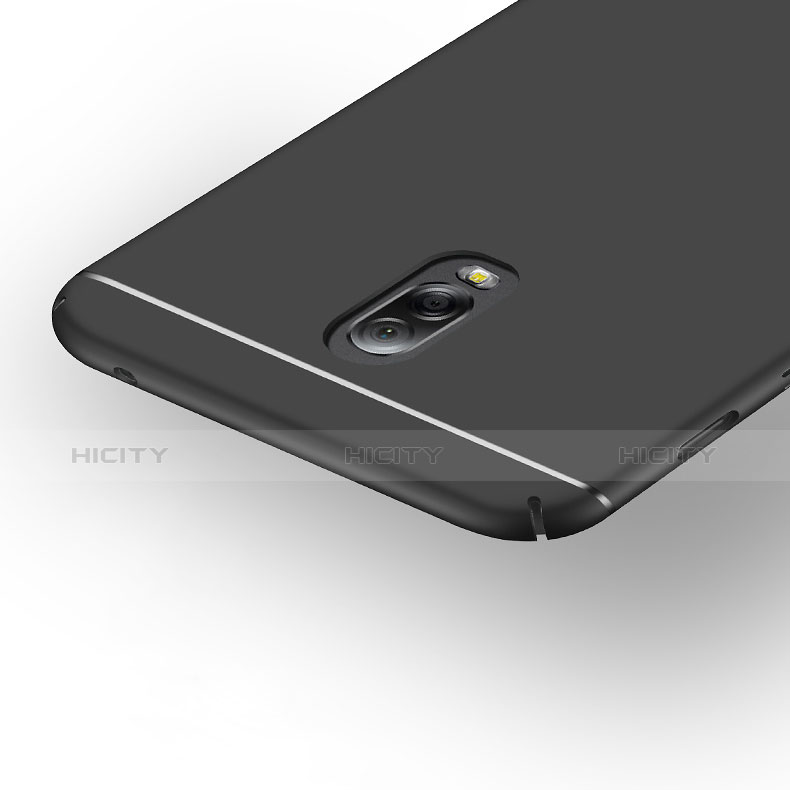 Samsung Galaxy C8 C710F用ハードケース プラスチック 質感もマット M01 サムスン ブラック