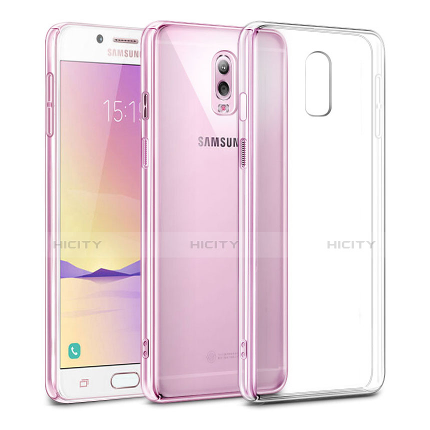 Samsung Galaxy C8 C710F用ハードケース クリスタル クリア透明 サムスン クリア