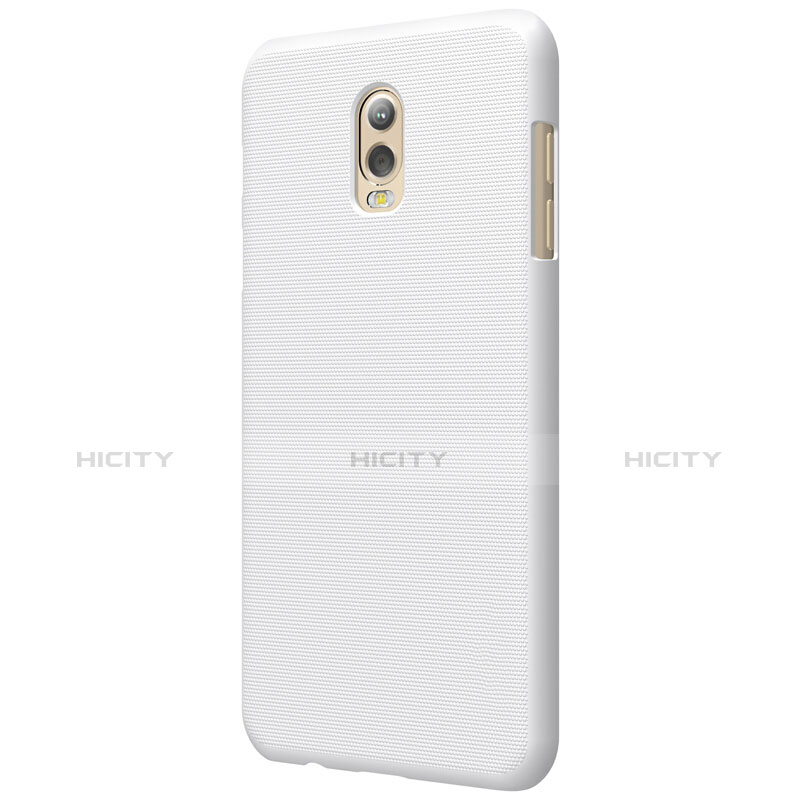 Samsung Galaxy C8 C710F用ハードケース プラスチック 質感もマット M04 サムスン ホワイト