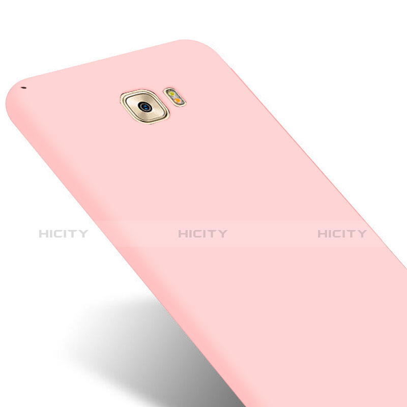 Samsung Galaxy C9 Pro C9000用ハードケース プラスチック 質感もマット M04 サムスン ピンク