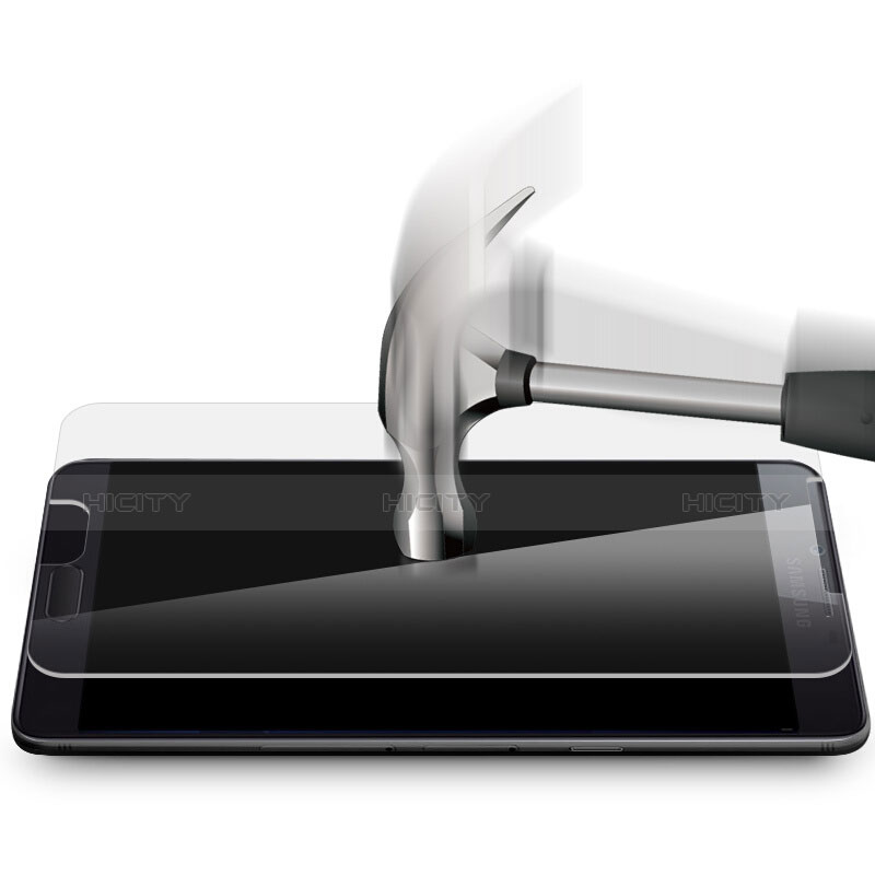 Samsung Galaxy C9 Pro C9000用強化ガラス 液晶保護フィルム サムスン クリア