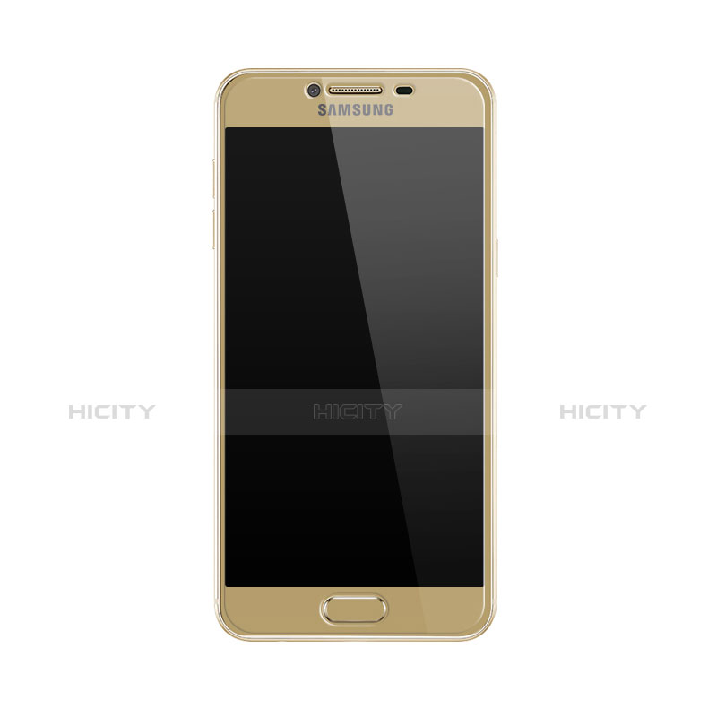 Samsung Galaxy C9 Pro C9000用強化ガラス 液晶保護フィルム T01 サムスン クリア