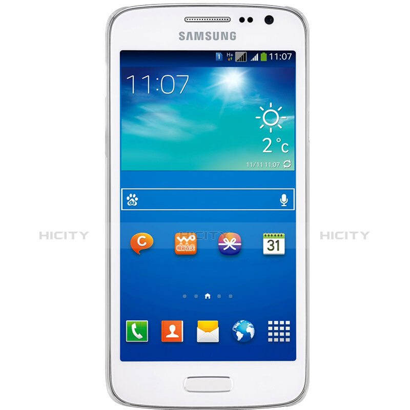 Samsung Galaxy DS A300G A300H A300M用極薄ソフトケース シリコンケース 耐衝撃 全面保護 クリア透明 T02 サムスン クリア