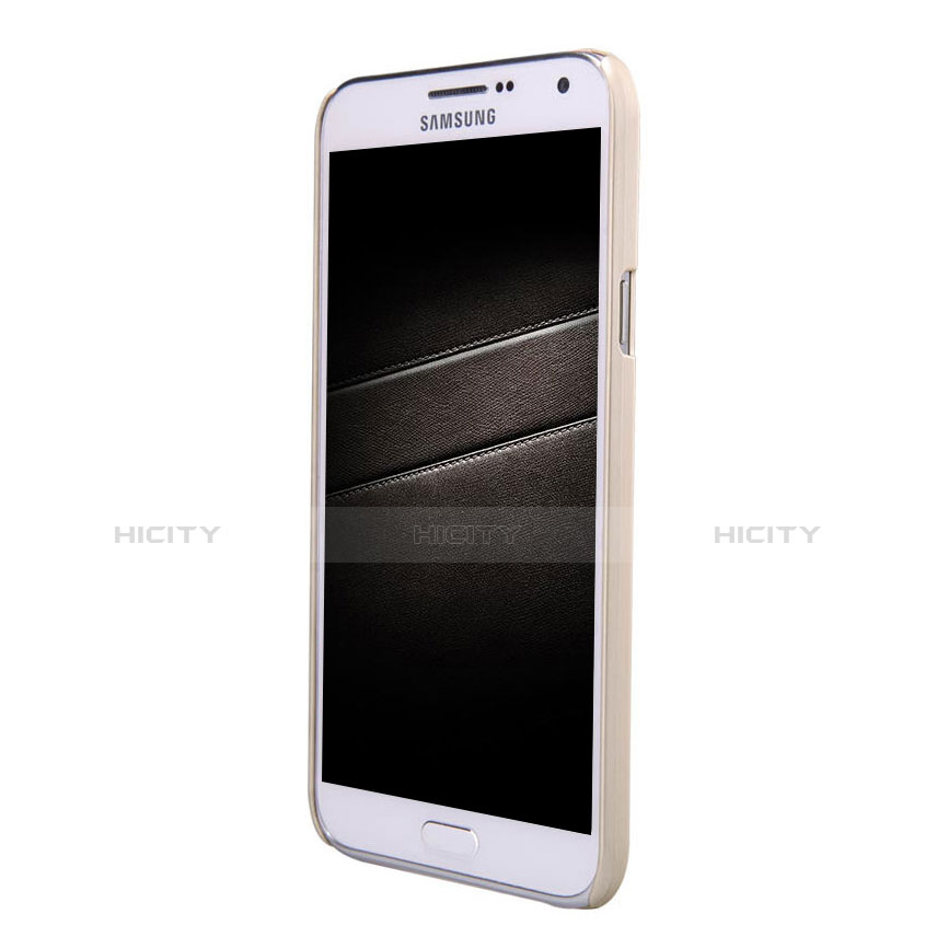 Samsung Galaxy E7 SM-E700 E7000用ハードケース プラスチック 質感もマット サムスン ゴールド
