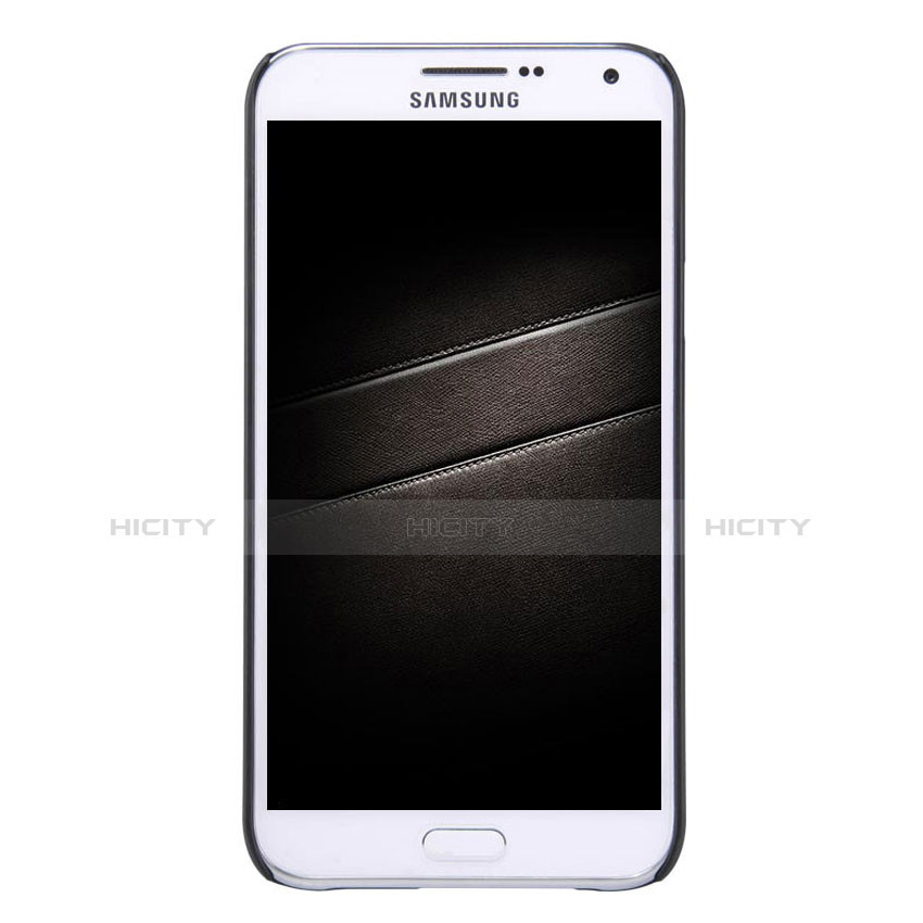 Samsung Galaxy E7 SM-E700 E7000用ハードケース プラスチック 質感もマット サムスン ブラック