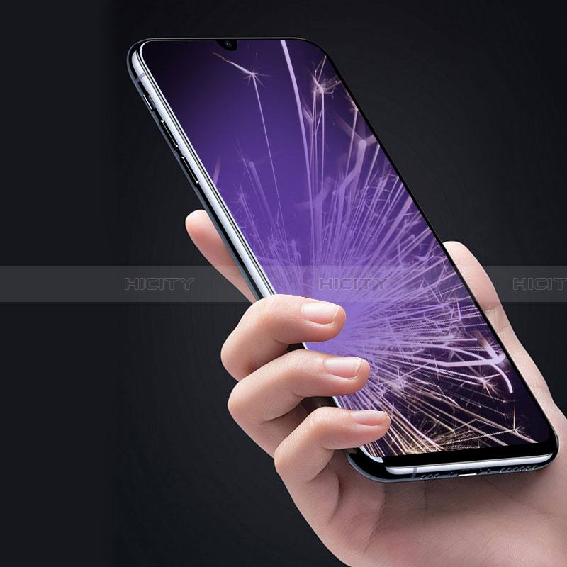 Samsung Galaxy F02S SM-E025F用アンチグレア ブルーライト 強化ガラス 液晶保護フィルム B05 サムスン クリア