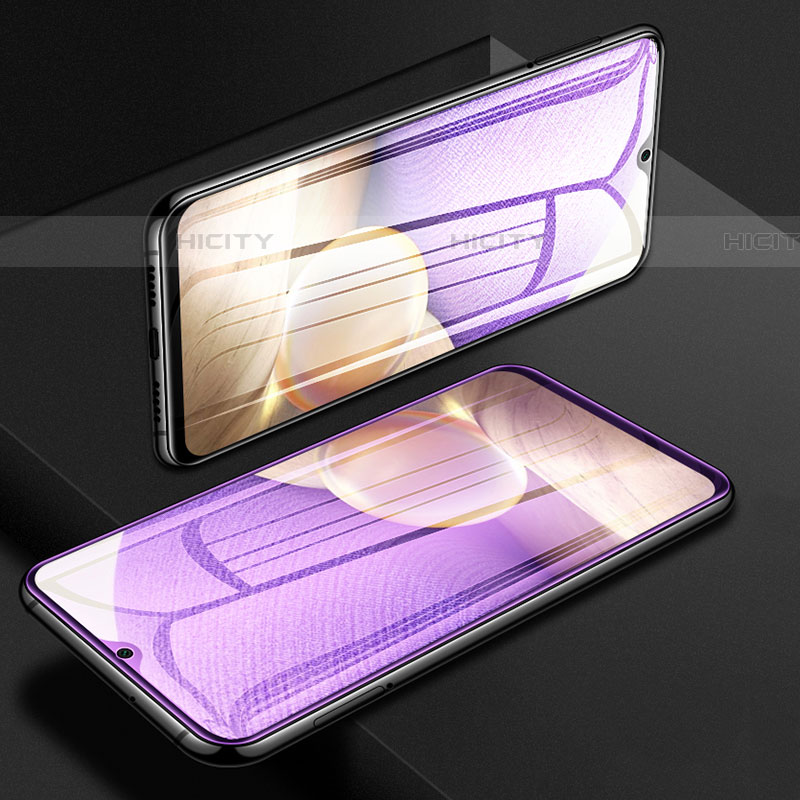 Samsung Galaxy F13 4G用アンチグレア ブルーライト 強化ガラス 液晶保護フィルム B04 サムスン クリア