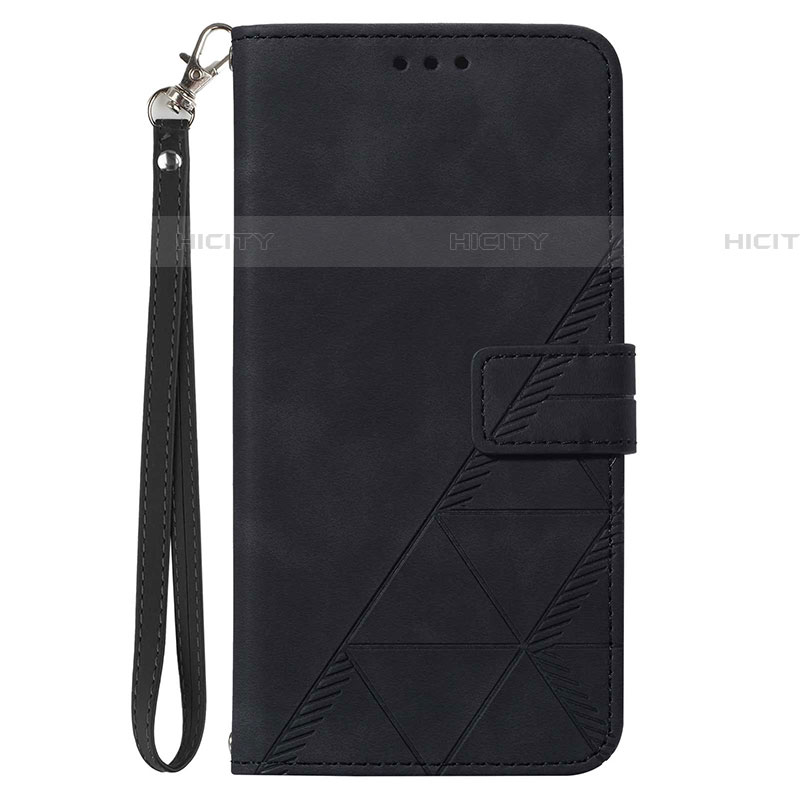 Samsung Galaxy F22 4G用手帳型 レザーケース スタンド カバー Y03B サムスン ブラック