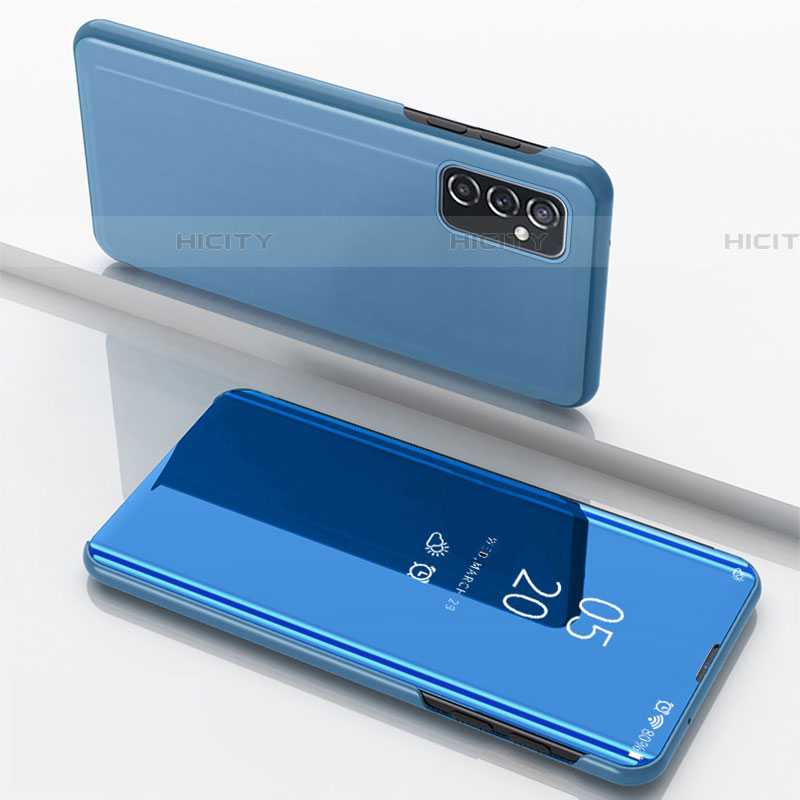 Samsung Galaxy F23 5G用手帳型 レザーケース スタンド 鏡面 カバー サムスン 