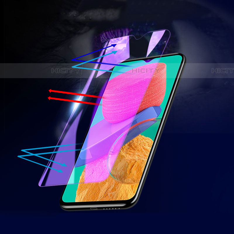Samsung Galaxy F42 5G用高光沢 液晶保護フィルム フルカバレッジ画面 アンチグレア ブルーライト サムスン クリア