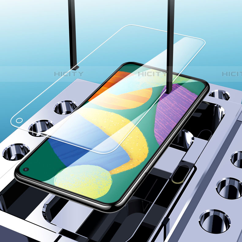Samsung Galaxy F52 5G用強化ガラス 液晶保護フィルム T18 サムスン クリア