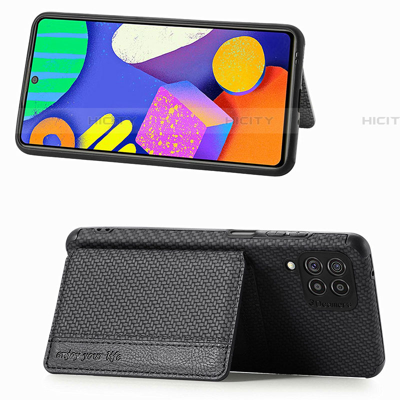 Samsung Galaxy F62 5G用極薄ソフトケース シリコンケース 耐衝撃 全面保護 マグネット式 バンパー S01D サムスン 