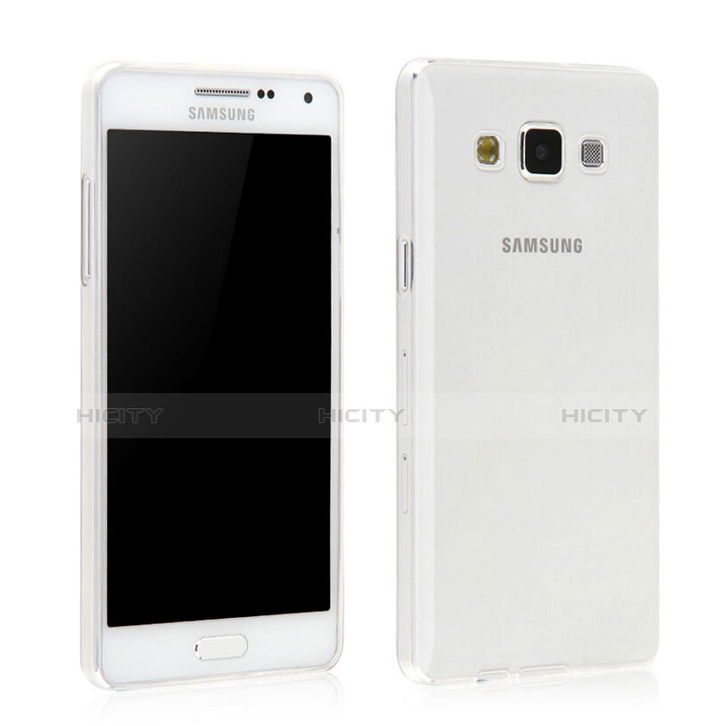 Samsung Galaxy Grand 3 G7200用極薄ソフトケース シリコンケース 耐衝撃 全面保護 クリア透明 サムスン クリア