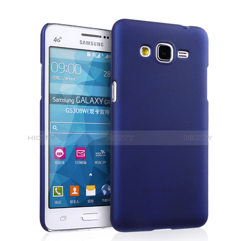 Samsung Galaxy Grand Prime SM-G530H用ハードケース プラスチック 質感もマット サムスン ネイビー