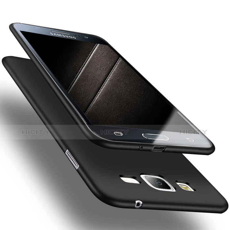 Samsung Galaxy Grand Prime SM-G530H用極薄ソフトケース シリコンケース 耐衝撃 全面保護 サムスン ブラック