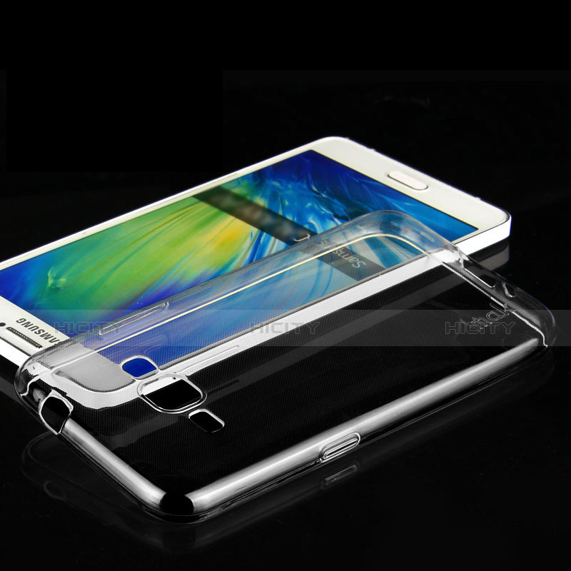 Samsung Galaxy J1 (2016) J120F用極薄ソフトケース シリコンケース 耐衝撃 全面保護 クリア透明 サムスン クリア