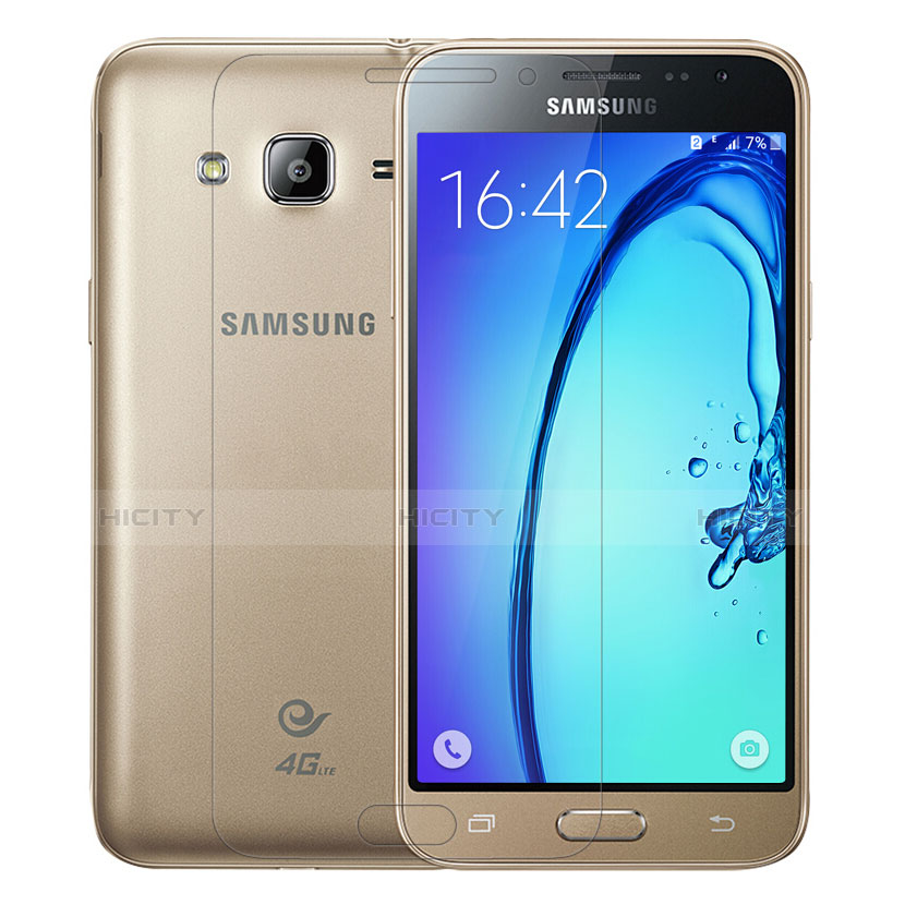 Samsung Galaxy J3 (2016) J320F J3109用強化ガラス 液晶保護フィルム T01 サムスン クリア