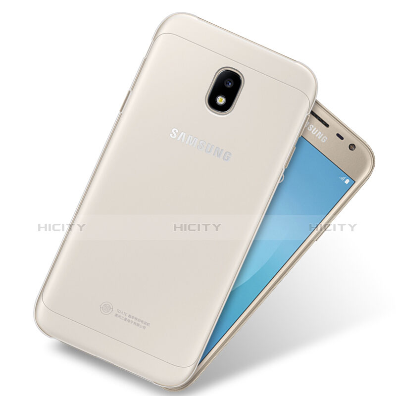 Samsung Galaxy J3 (2017) J330F DS用極薄ソフトケース シリコンケース 耐衝撃 全面保護 クリア透明 カバー サムスン クリア