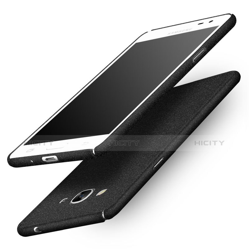 Samsung Galaxy J3 Pro (2016) J3110用ハードケース カバー プラスチック サムスン ブラック