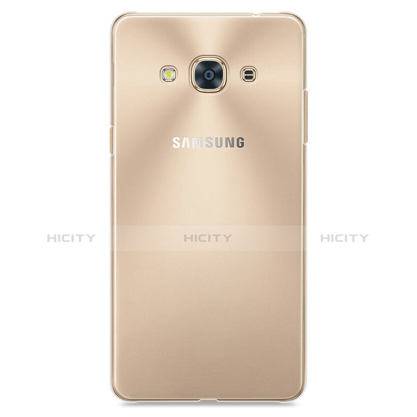 Samsung Galaxy J3 Pro (2016) J3110用極薄ソフトケース シリコンケース 耐衝撃 全面保護 クリア透明 T04 サムスン クリア