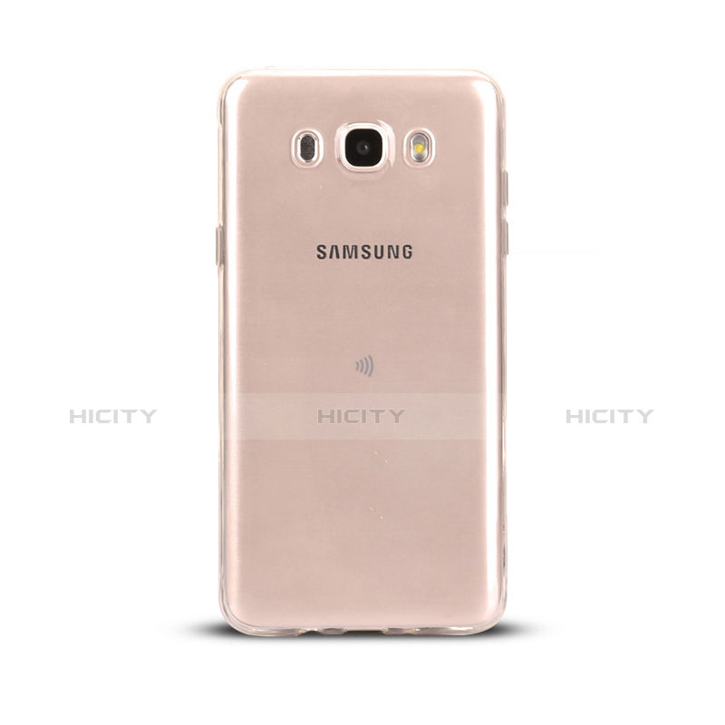 Samsung Galaxy J5 (2016) J510FN J5108用極薄ソフトケース シリコンケース 耐衝撃 全面保護 クリア透明 T03 サムスン クリア