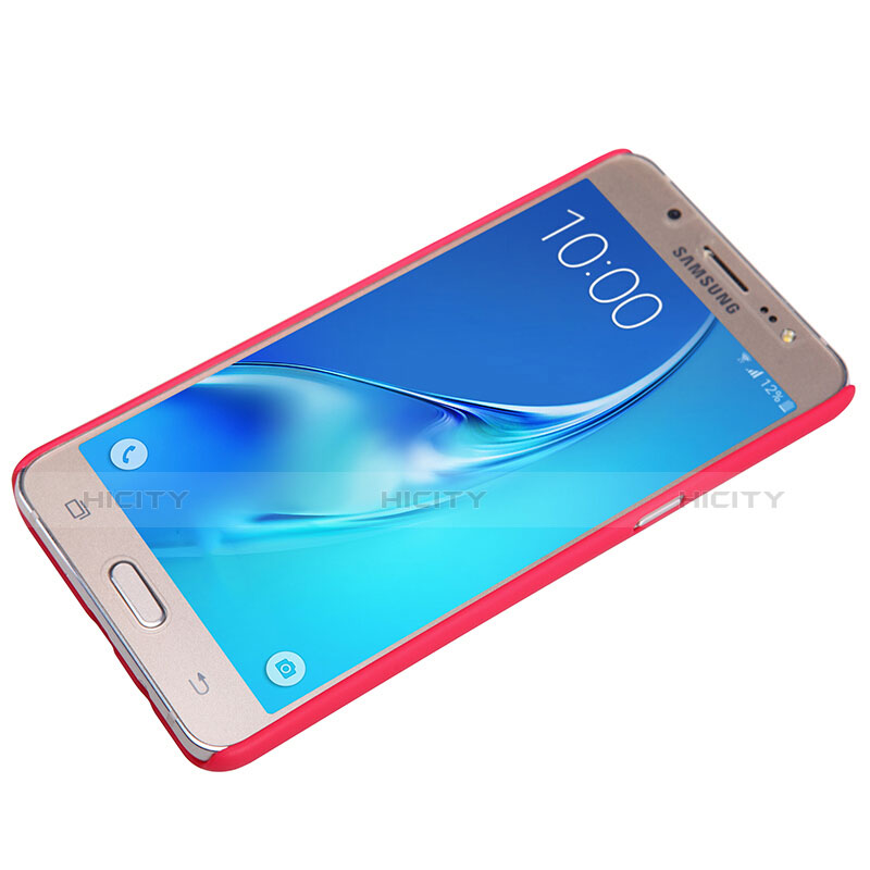Samsung Galaxy J5 Duos (2016)用ハードケース プラスチック 質感もマット M02 サムスン レッド