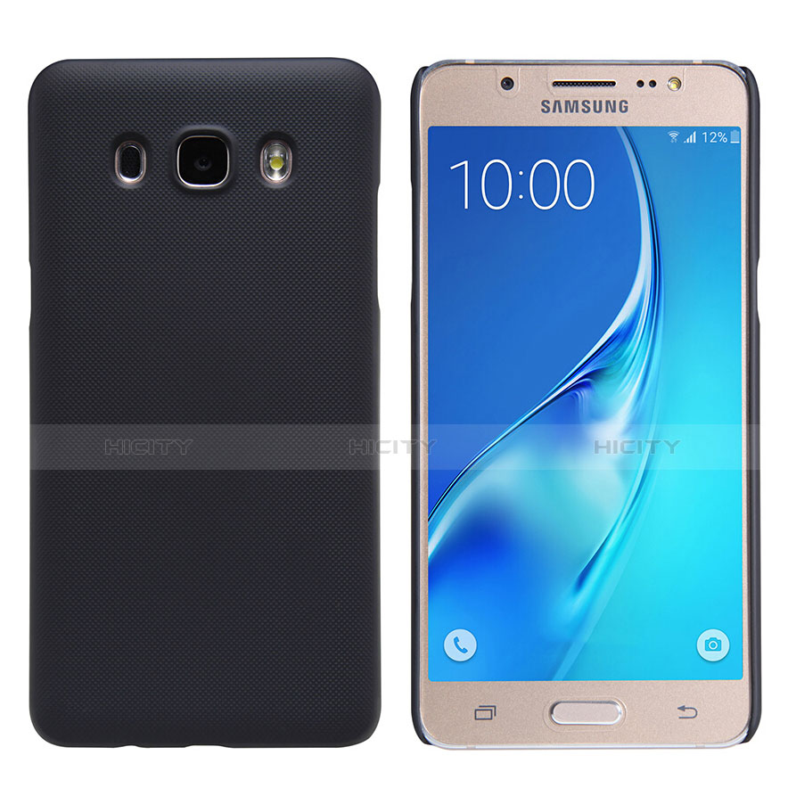 Samsung Galaxy J5 Duos (2016)用ハードケース プラスチック 質感もマット M02 サムスン ブラック