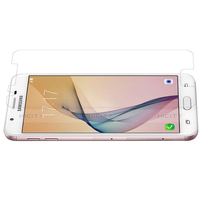 Samsung Galaxy J5 Prime G570F用強化ガラス 液晶保護フィルム T01 サムスン クリア